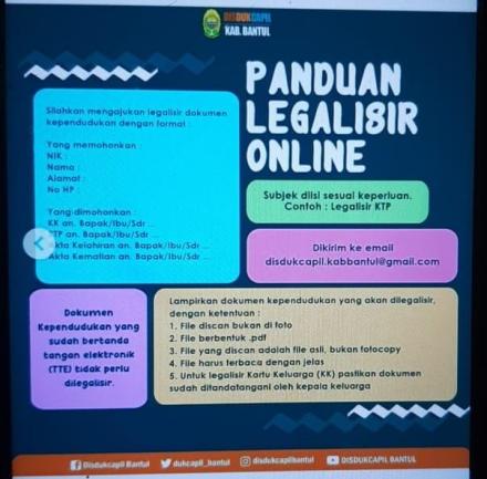 Tata Cara Legalisir secara Online