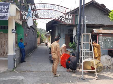 Pemasangan Cermin Cembung di Titik-titik Rawan