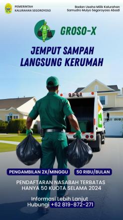 Jemput Sampah Langsung Ke Rumah