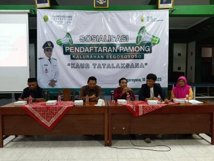 Kalurahan Segoroyoso Buka Pendaftaran Pamong Kaur Tata Laksana