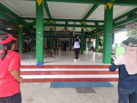 Senam Bersama Instansi terkait di Segoroyoso