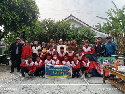 Lurah Segoroyoso Lepas SSB Pors Wakili DIY di Kejuaraan Nasional FOSSBI ke-9