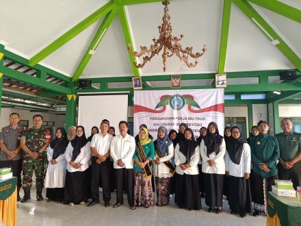 Pengukuhan Pokja Ibu PAUD Kalurahan Segoroyoso Berjalan Lancar