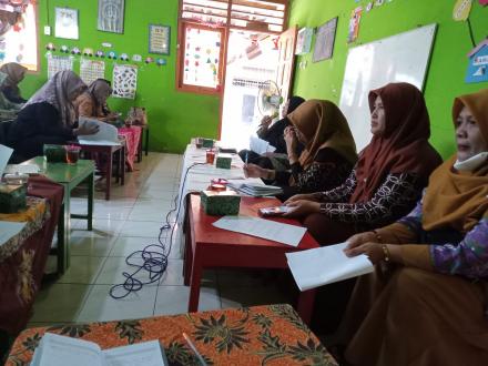 Pertemuan PP PAUD Kapanewon Pleret di TK Pertiwi 06 Segoroyoso